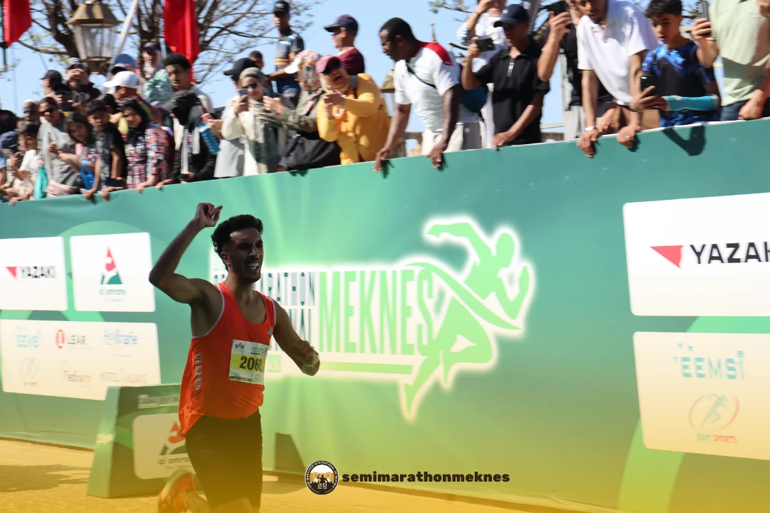 Arrivée & Podium 2026 — Semi Marathon Meknès