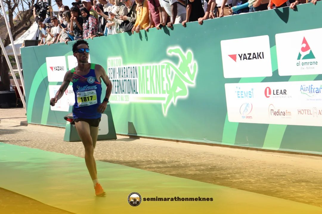 Arrivée & Podium 2026 — Semi Marathon Meknès