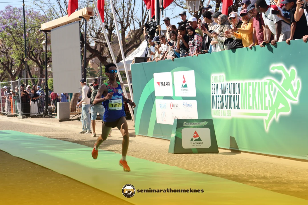 Arrivée & Podium 2026 — Semi Marathon Meknès