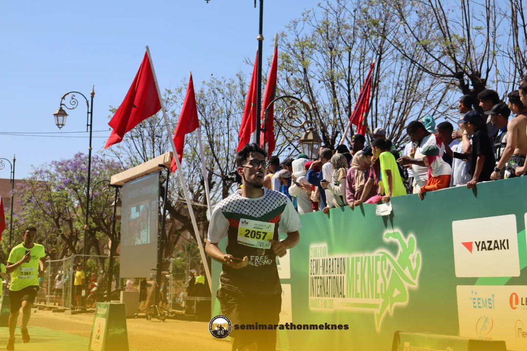 Arrivée & Podium 2026 — Semi Marathon Meknès