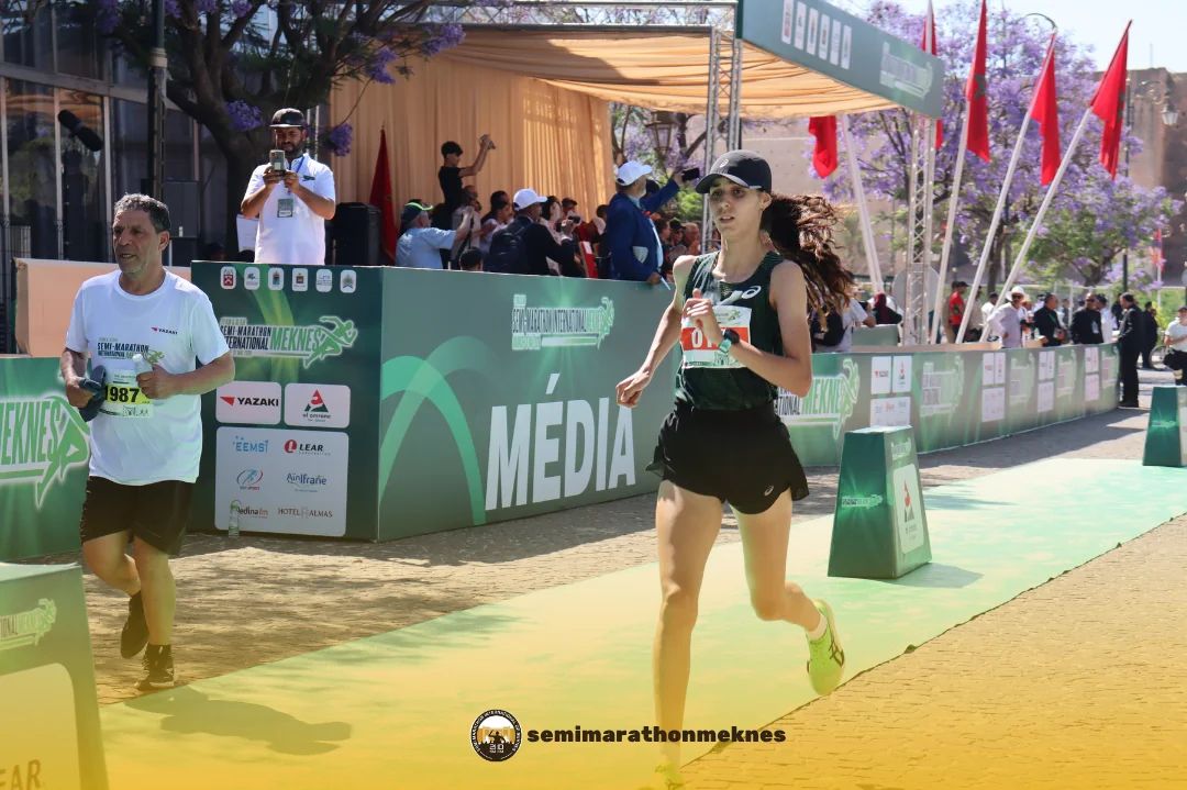 Arrivée & Podium 2026 — Semi Marathon Meknès